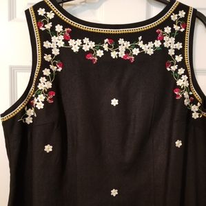 Ultra embroidered design dress
